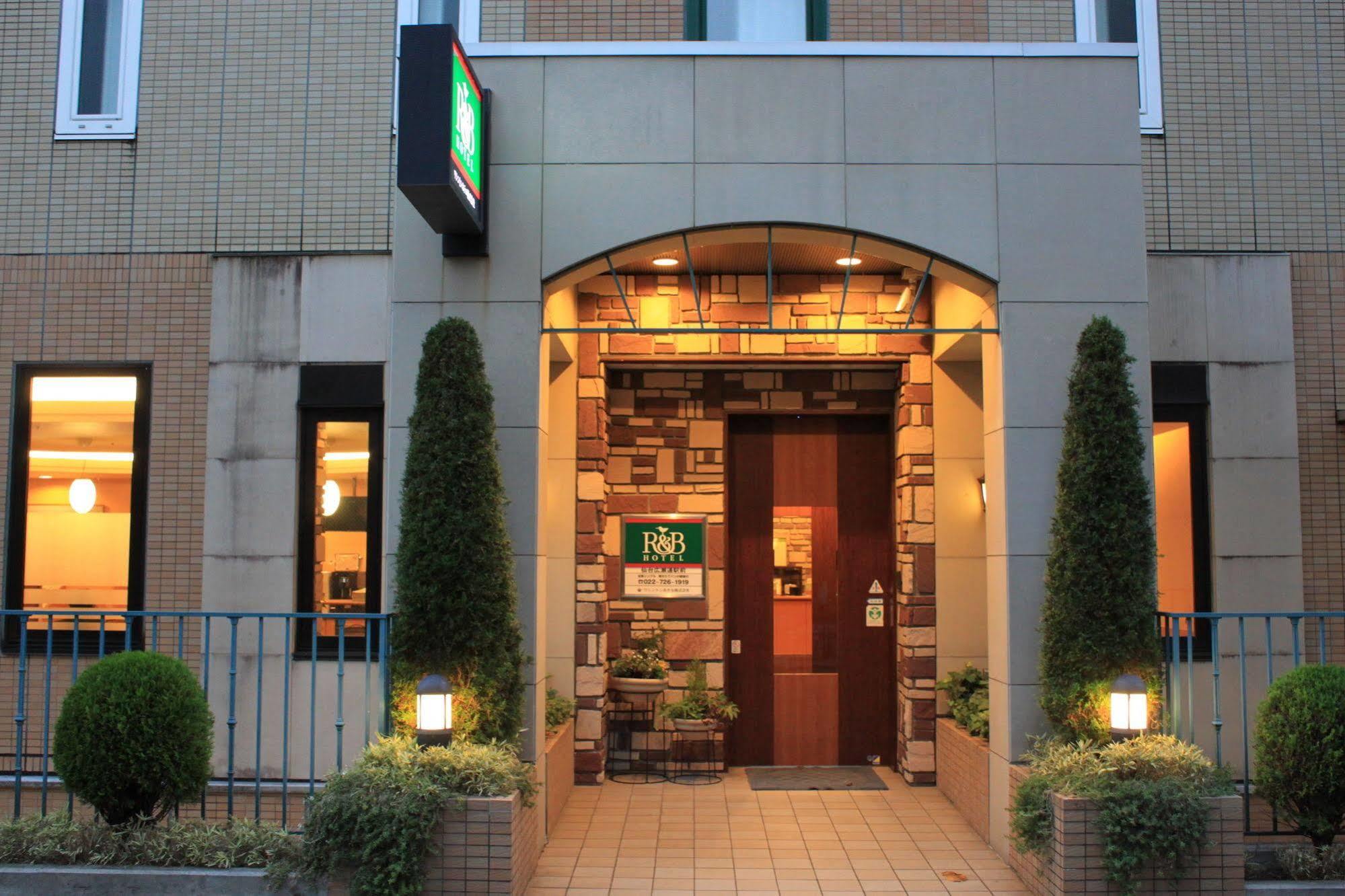 Washington R&B Hotel Sendai Hirosedori Ekimae Exterior foto